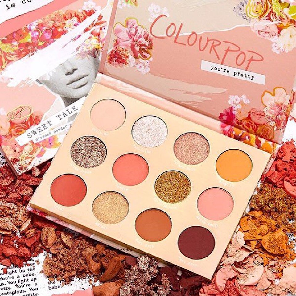 Bảng phấn mắt Colourpop Sweet Talk Pressed Powder Palette